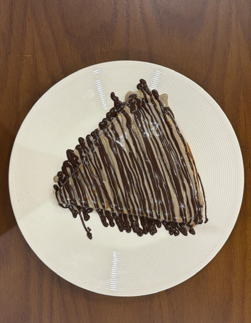 Crêpe de kinder + chocolat